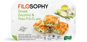 Filosophy Greek Zucchini & Feta P.D.O. pie
