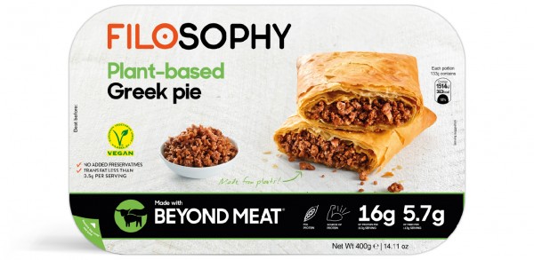 Filosophy Plant-based Greek Pie Beyond Meat