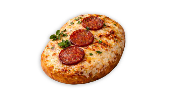 milkbread με σαλαμι πεπερονε 